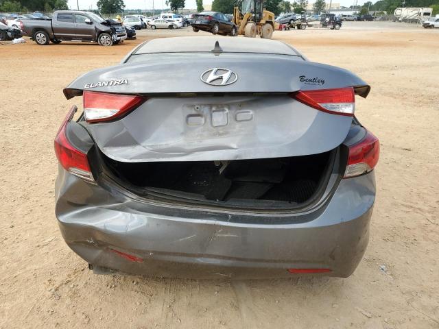 5NPDH4AEXDH187297 - 2013 HYUNDAI ELANTRA GLS GRAY photo 6