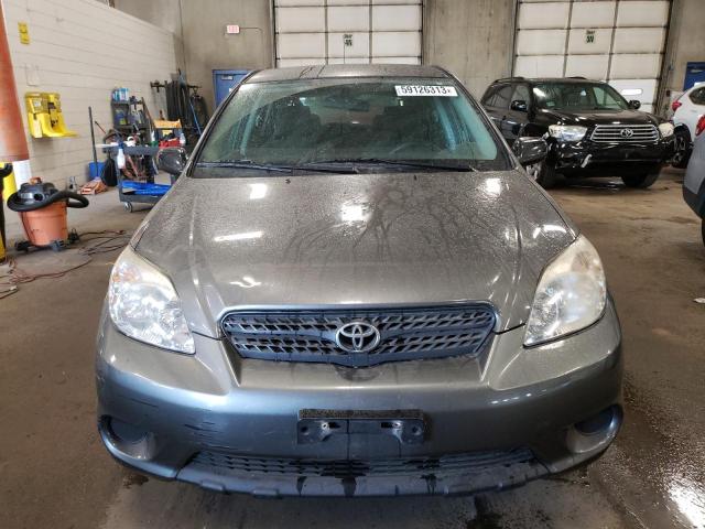 2T1KR32E88C717465 - 2008 TOYOTA COROLLA MA XR GRAY photo 5