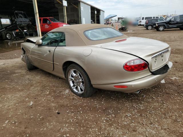 SAJDA42C62NA29929 - 2002 JAGUAR XK8 TAN photo 2