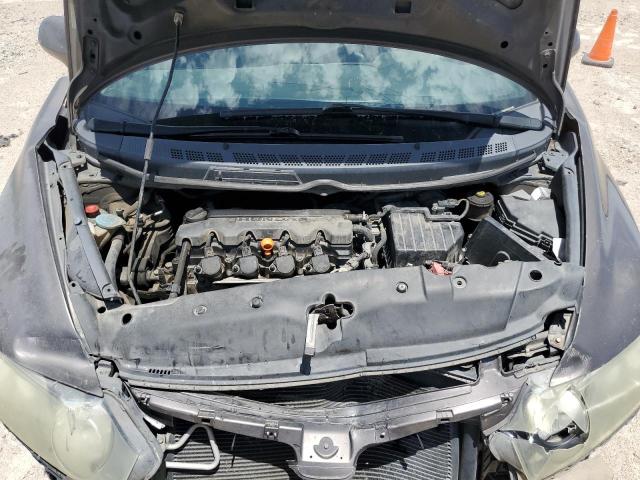 2HGFA1F61AH537077 - 2010 HONDA CIVIC LX-S ნაცრისფერი ფოტო 11