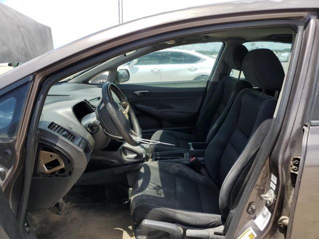 2HGFA1F61AH537077 - 2010 HONDA CIVIC LX-S ნაცრისფერი ფოტო 7