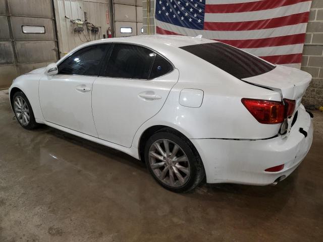 JTHCK262492031568 - 2009 LEXUS IS 250 WHITE photo 2