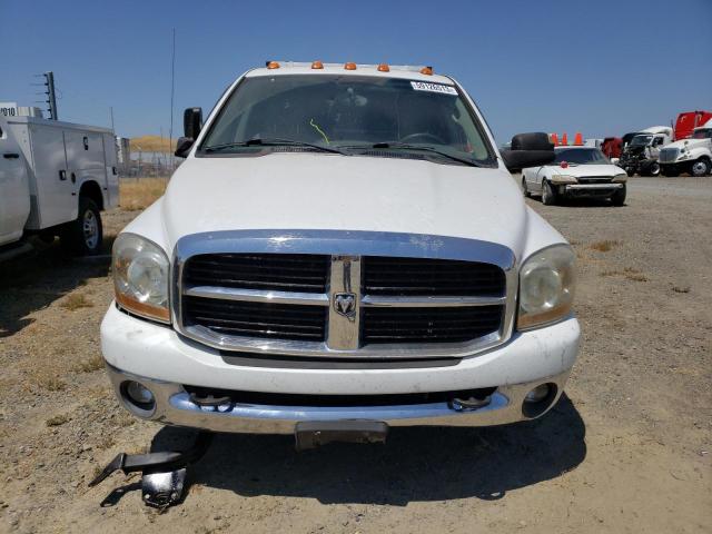 3D7MX48C47G758101 - 2007 DODGE RAM 3500 ST WHITE photo 5