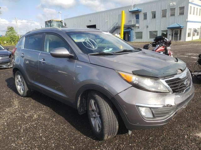 KNDPCCA21B7157974 - 2011 KIA SPORTAGE EX CHARCOAL photo 1