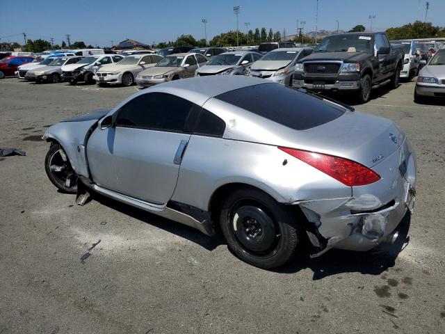 JN1BZ34D58M704540 - 2008 NISSAN 350Z COUPE SILVER photo 2