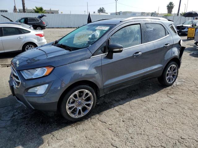 MAJ3S2KE6MC423509 - 2021 FORD ECOSPORT TITANIUM GRAY photo 1