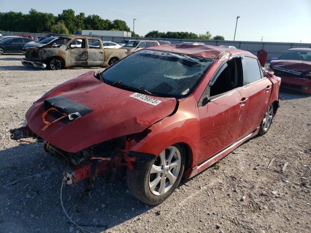 JM1BL1H33A1188982 - 2010 MAZDA SPEED 3 წითელი ფოტო 1