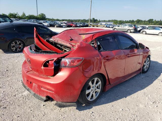 JM1BL1H33A1188982 - 2010 MAZDA SPEED 3 წითელი ფოტო 3