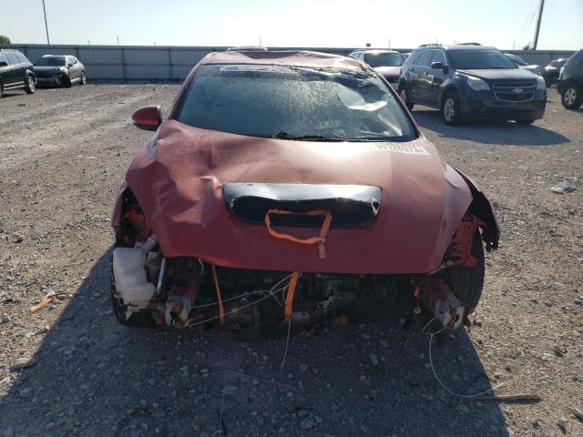 JM1BL1H33A1188982 - 2010 MAZDA SPEED 3 წითელი ფოტო 5