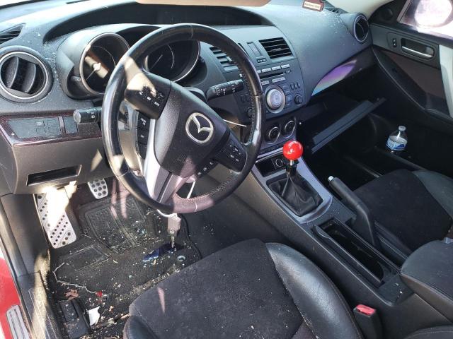 JM1BL1H33A1188982 - 2010 MAZDA SPEED 3 წითელი ფოტო 8