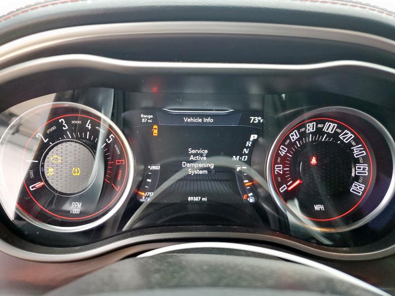 2C3CDZFJ2NH171989 - 2022 DODGE CHALLENGER R/T SCAT PACK WHITE photo 9