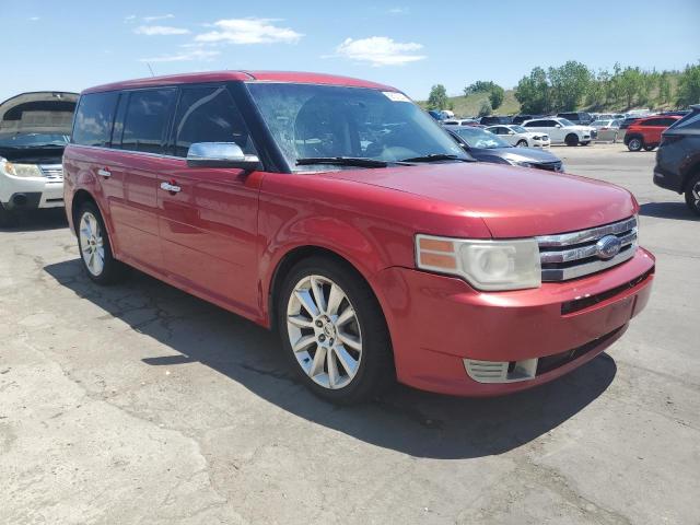 2FMHK6DC0ABA47240 - 2010 FORD FLEX LIMITED RED photo 4