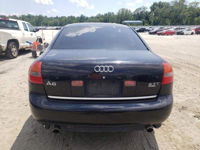 WAULD64B02N091502 - 2002 AUDI A6 2.7T QUATTRO BLACK photo 6