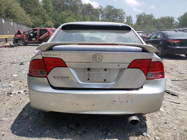 2HGFA16887H301942 - 2007 HONDA CIVIC EX SILVER photo 6