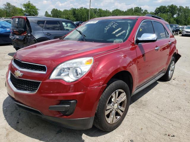 1GNFLFEK9EZ136037 - 2014 CHEVROLET EQUINOX LT BROWN photo 1