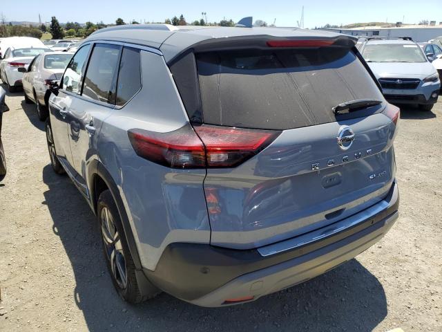 5N1AT3CB6MC755454 - 2021 NISSAN ROGUE SL SILVER photo 2