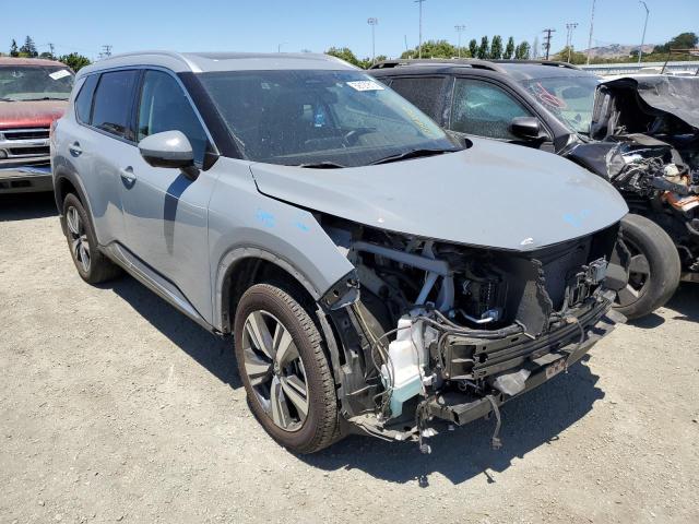 5N1AT3CB6MC755454 - 2021 NISSAN ROGUE SL SILVER photo 4