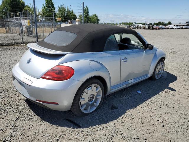 3VW5X7ATXDM804325 - 2013 VOLKSWAGEN BEETLE SILVER photo 3