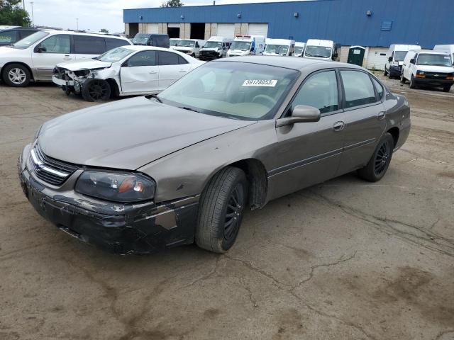 2G1WF55E429194043 - 2002 CHEVROLET IMPALA BROWN photo 1