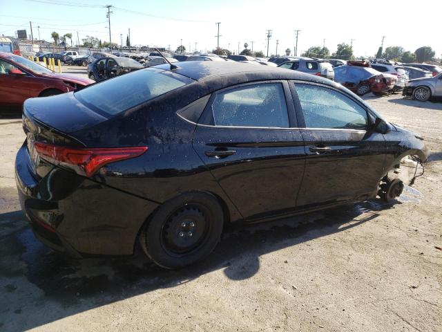 3KPC24A63LE090953 - 2020 HYUNDAI ACCENT SE BLACK photo 3