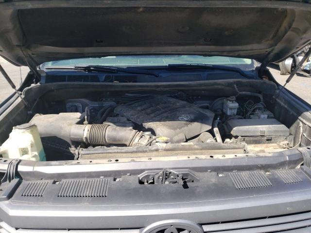 5TFRY5F18FX180132 - 2015 TOYOTA TUNDRA DOUBLE CAB SR/SR5 GRAY photo 11