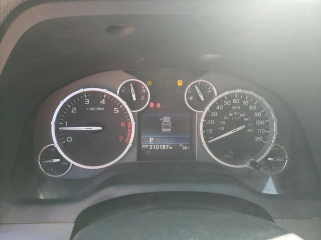 5TFRY5F18FX180132 - 2015 TOYOTA TUNDRA DOUBLE CAB SR/SR5 GRAY photo 9