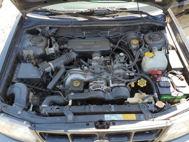 JF1SF655XWH771628 - 1998 SUBARU FORESTER S BLACK photo 11