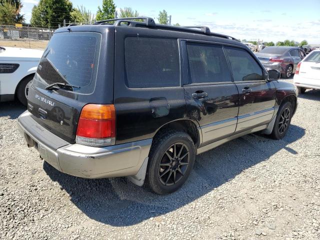 JF1SF655XWH771628 - 1998 SUBARU FORESTER S BLACK photo 3