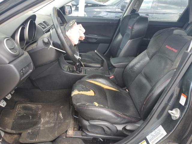 JM1BK34L591248079 - 2009 MAZDA SPEED 3 GRAY photo 7