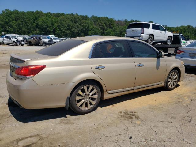 4T1BK3DB9BU412134 - 2011 TOYOTA AVALON BASE 金色 照片 3