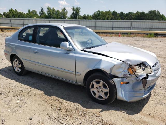 KMHCG35C45U334671 - 2005 HYUNDAI ACCENT GS BLUE photo 4