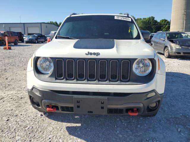 ZACCJBCT0FPB62019 - 2015 JEEP RENEGADE TRAILHAWK WHITE photo 5