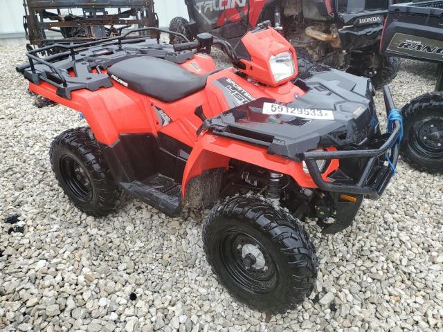 4XASEA509KA601615 - 2019 POLARIS SPORTSMAN 450 H.O. RED photo 1