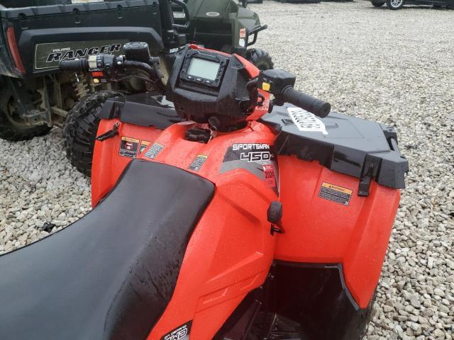 4XASEA509KA601615 - 2019 POLARIS SPORTSMAN 450 H.O. RED photo 5