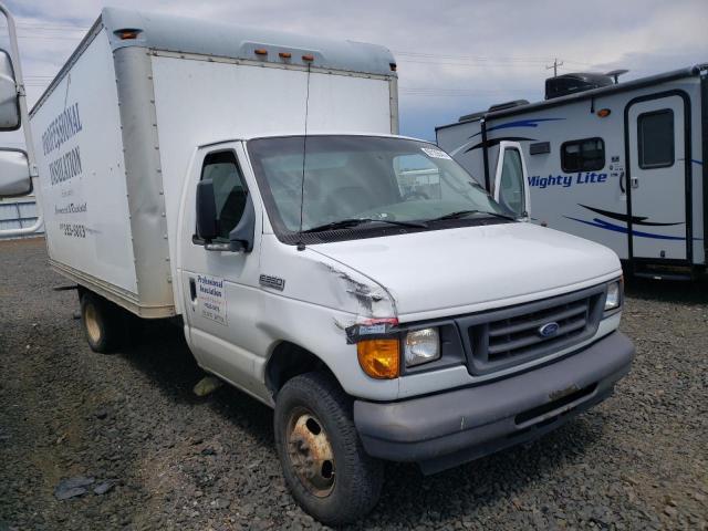 1FDWE35LX6DA13528 - 2006 FORD ECONOLINE E350 SUPER DUTY CUTAWAY VAN WHITE photo 1