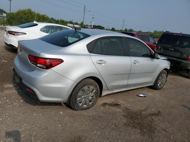 3KPA24AB7KE242963 - 2019 KIA RIO S SILVER photo 3