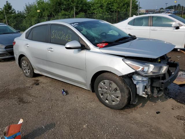 3KPA24AB7KE242963 - 2019 KIA RIO S SILVER photo 4