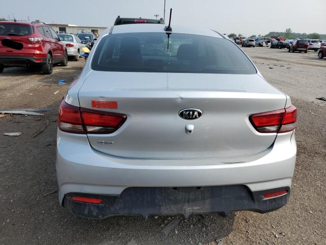 3KPA24AB7KE242963 - 2019 KIA RIO S SILVER photo 6