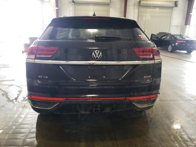 1V21E2CA4LC215680 - 2020 VOLKSWAGEN ATLAS CROS SE შავი ფოტო 6