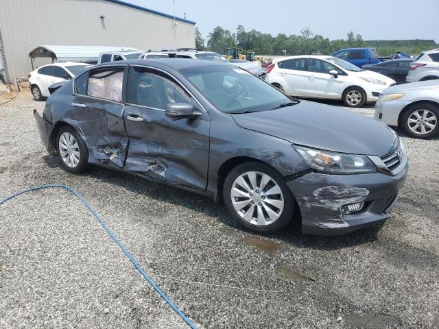 1HGCR2F73DA021428 - 2013 HONDA ACCORD EX ნაცრისფერი ფოტო 4