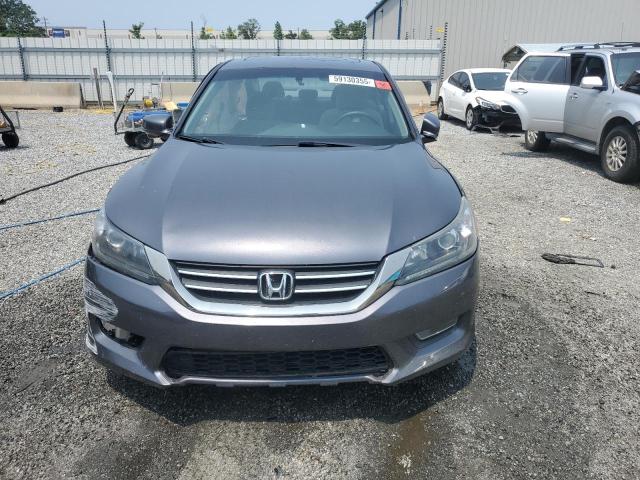 1HGCR2F73DA021428 - 2013 HONDA ACCORD EX ნაცრისფერი ფოტო 5