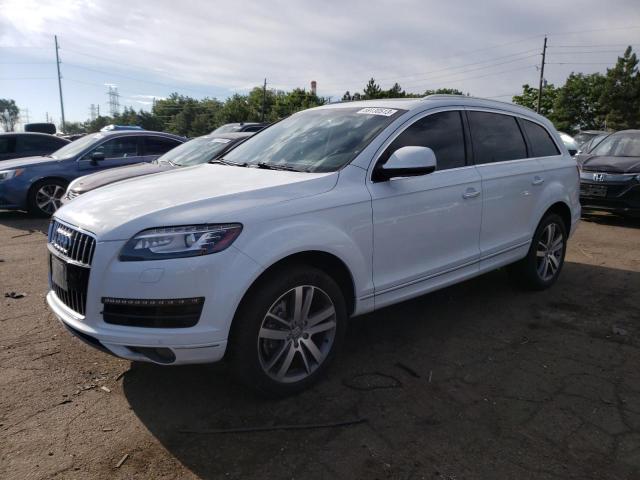 WA1LGAFE0DD013566 - 2013 AUDI Q7 PREMIUM PLUS WHITE photo 1