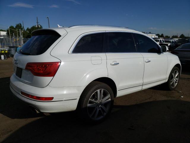 WA1LGAFE0DD013566 - 2013 AUDI Q7 PREMIUM PLUS WHITE photo 3