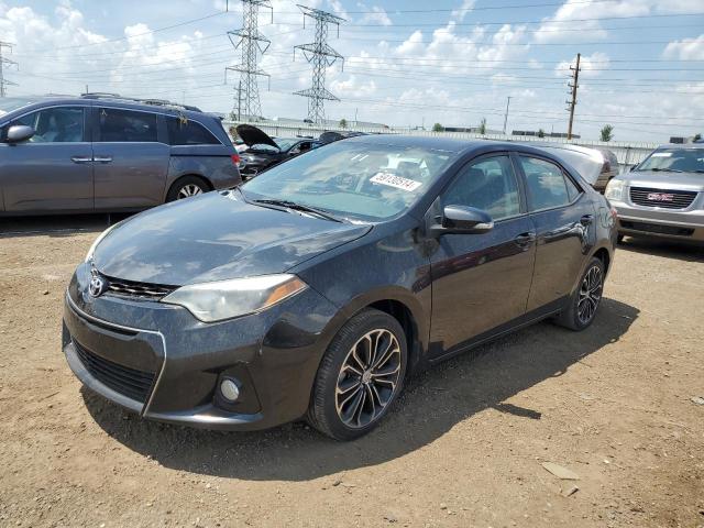 5YFBURHE4FP222296 - 2015 TOYOTA COROLLA L BLACK photo 1