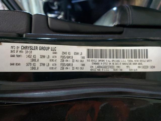 1J4RR4GG6BC570331 - 2011 JEEP GRAND CHER LAREDO GREEN photo 13