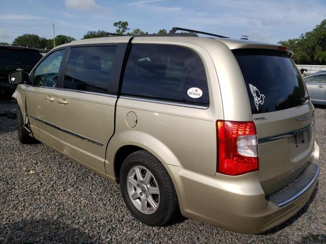 2A4RR5DG1BR784273 - 2011 CHRYSLER TOWN & COU TOURING 金色 照片 2