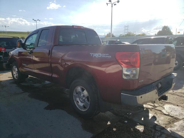 5TFBV54168X078926 - 2008 TOYOTA TUNDRA DOUBLE CAB BURGUNDY photo 2