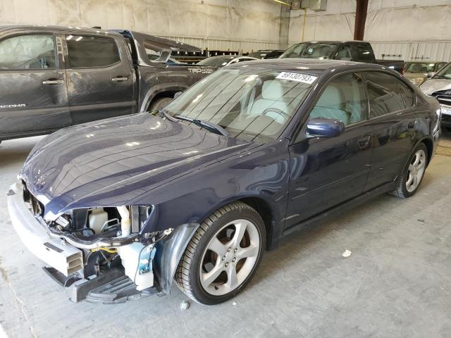 4S3BL626667208338 - 2006 SUBARU LEGACY 2.5I LIMITED BLUE photo 1