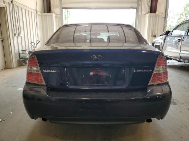 4S3BL626667208338 - 2006 SUBARU LEGACY 2.5I LIMITED BLUE photo 6