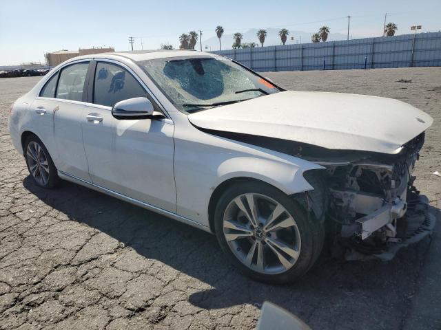 55SWF8DB8LU324143 - 2020 MERCEDES-BENZ C 300 WHITE photo 4